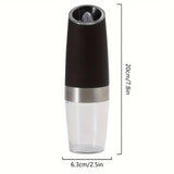 GrindMate™ Pro: Automatic Gravity Spice & Coffee Grinder with Adjustable Coarseness