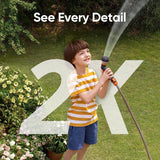 Wireless 2K Outdoor Solar Security Camera