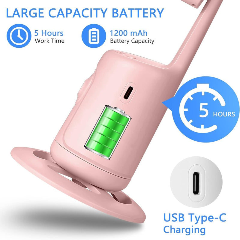 360° Auto Face Tracking Gimbal Stabilizer for Phones, Vlogging & Video Recording